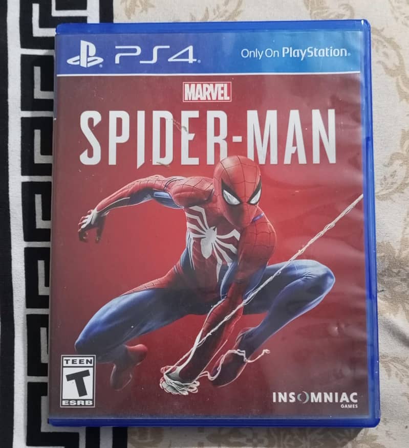 SpiderMan Ps4 game 0