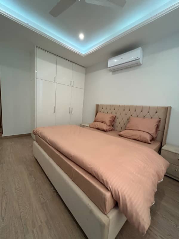 2 bed fully luxurious furnished apertment available for rent in phase 7 1