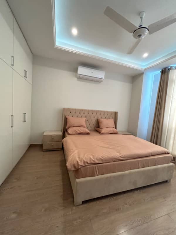 2 bed fully luxurious furnished apertment available for rent in phase 7 2