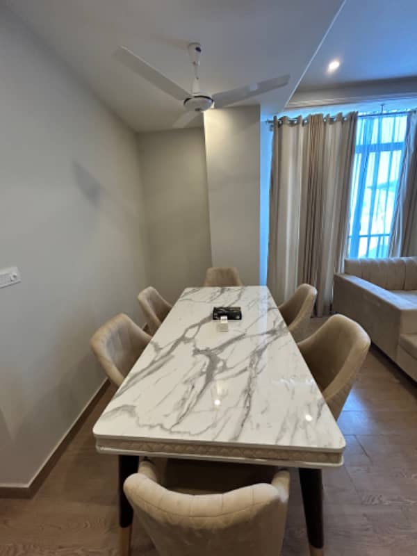 2 bed fully luxurious furnished apertment available for rent in phase 7 17