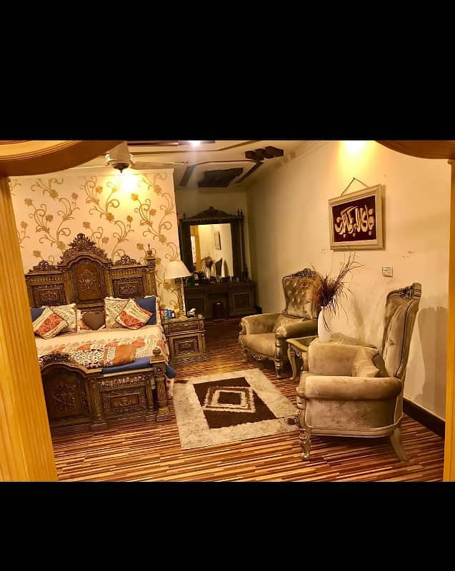 Double story Big one kanal house for sale in ghazi officer colony in 7