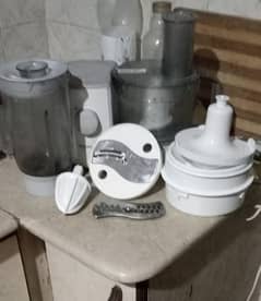 Kenwood 6 in 1 Chopper and juicer