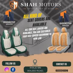 high quality seat covers in karachi Door Step Service Available 0