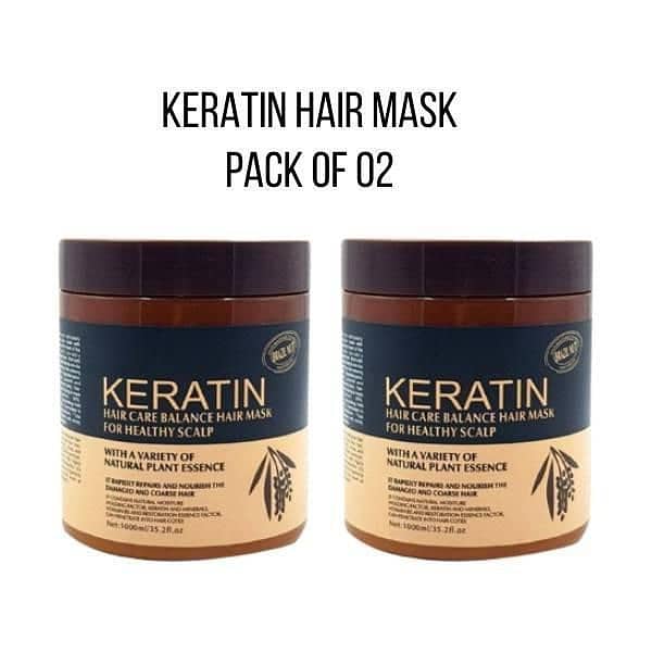 Hair mask , pack of 2 -500 ml 2