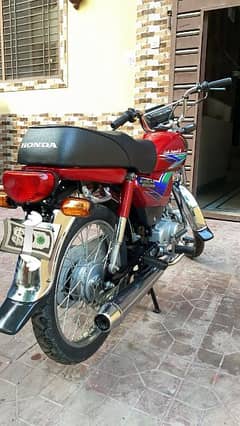 Fully restored Honda 70 gujranwala registered like a bramd new bike 0