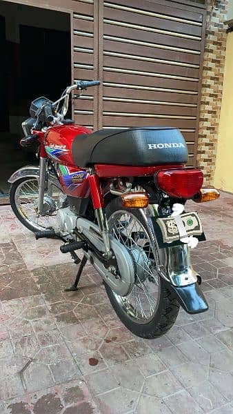 Fully restored Honda 70 gujranwala registered like a bramd new bike 2