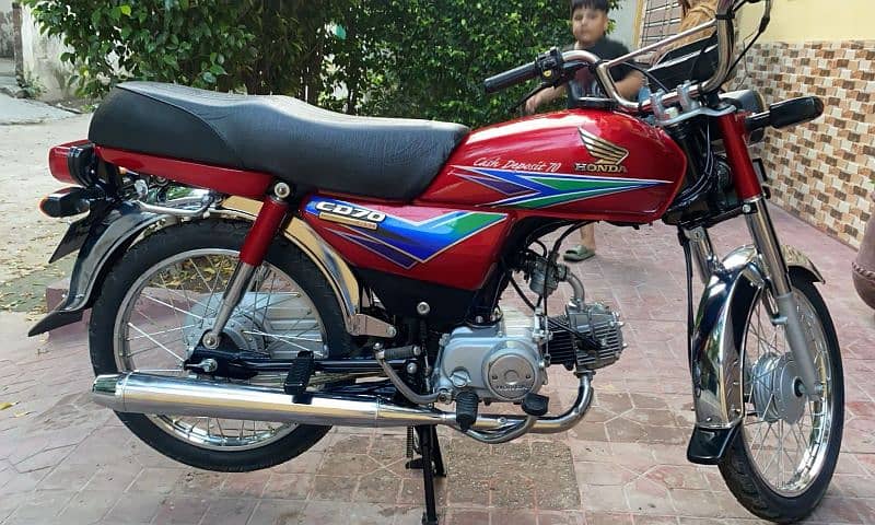 Fully restored Honda 70 gujranwala registered like a bramd new bike 3