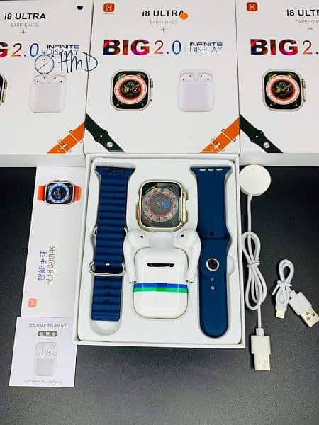 I8 ULTRA WATCH 

SMART WATCH EARPHONES 

SERIES 8 4