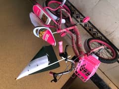 Kids pink cycle