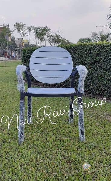 Full Plastic Outdoor Chair 6.5 Kg Weight 2x More Power 0