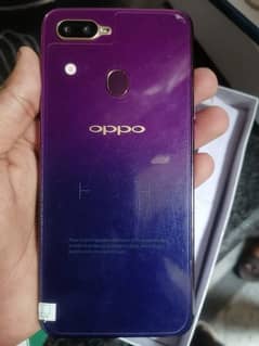 Oppo F9 only 1 week Used pta approved With box 8Gb RAM 256 GB STORAGE