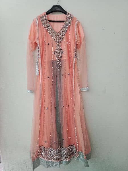 peach long gown maxi For girl's 7