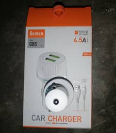 Car charger double input best Quality 4.5A