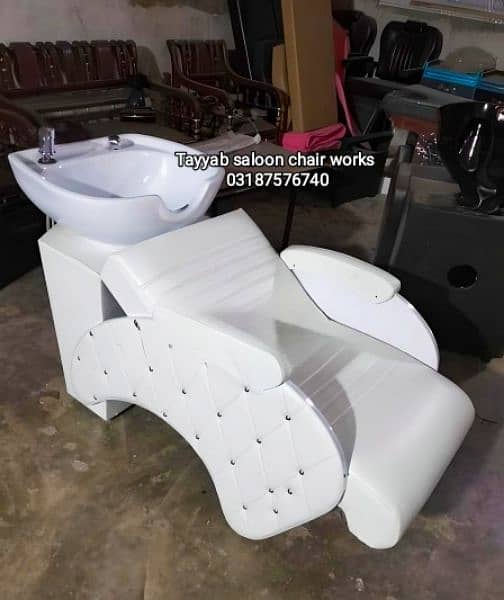 Saloon Chair/Parlour Chair/Pedicure/Shampoo Unit/Facial Bed/SalonChair 3