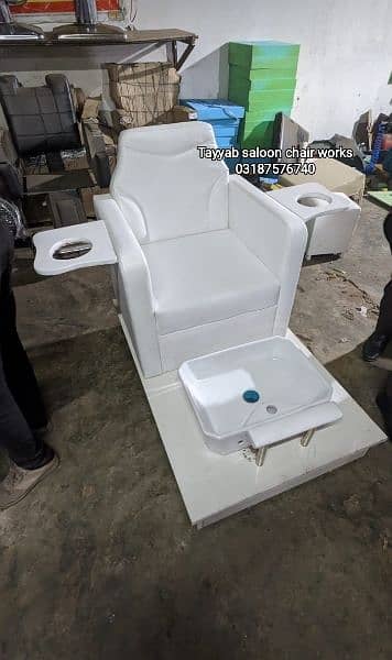 Saloon Chair/Parlour Chair/Pedicure/Shampoo Unit/Facial Bed/SalonChair 13