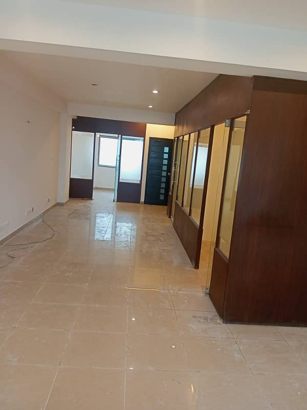 DHA phase 5 1000sqrfit office rent 3big chambers 5