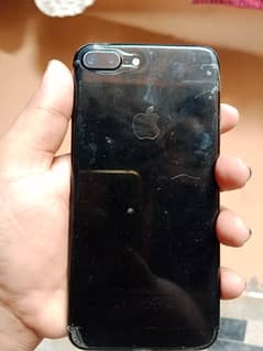 iphone 7plus jet black 256gb with box non pta