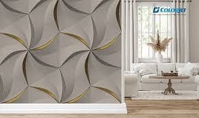 3D WallPaper, Wall flex Sheet, pvc Wallpaper 4