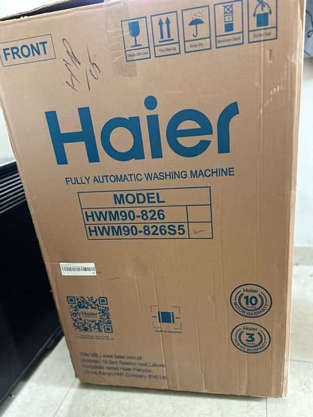 Haier automatic machine 8