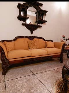 chinioti sofa set lexcellent condition rose wood 0