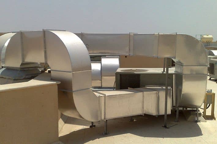 Industrial Evaporative Duct Cooler 9