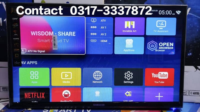 NEW SUMSUNG 43 inches smart led tv new model 1