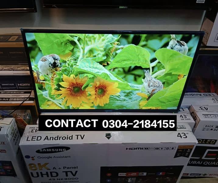 NEW SUMSUNG 43 inches smart led tv new model 3