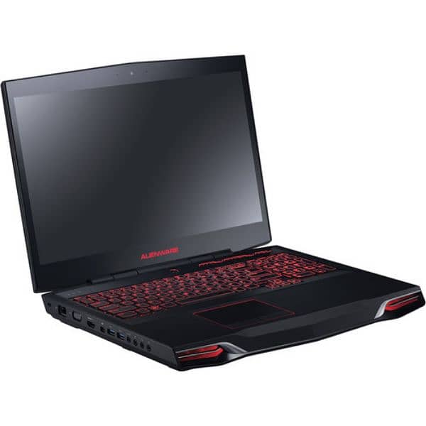 gaming laptop alienware core i7,1gb gpu,16gb ram,128ssd +320 hard disk 12