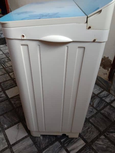 Rays washing machine and dryer plastic body with plastic glass top 7