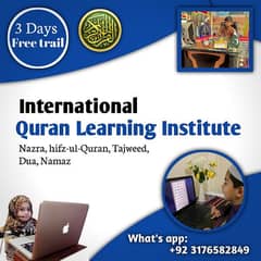 We teach Quran online, to all ages, children, adults, men and women.