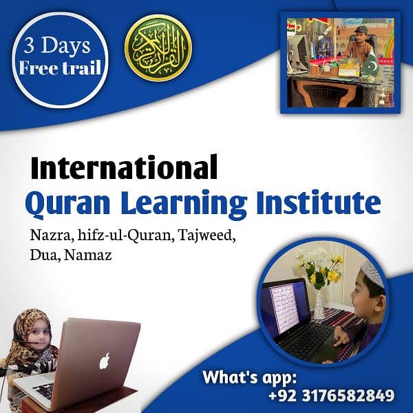 We teach Quran online, to all ages, children, adults, men and women. 0