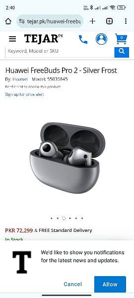 Huawei Earbuds pro 2 4