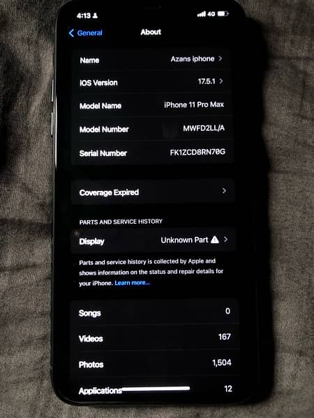 iPhone 11pro max 64gb factory unlocked pta approved 3