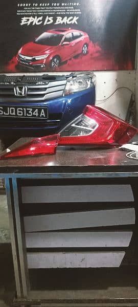 Honda City,Civic Head Lights,Bonnets,Grills,Fenders,Side Mirrors 1