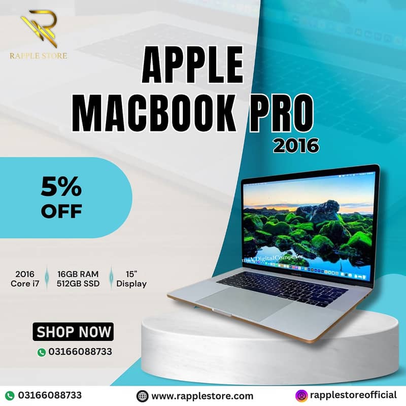 Apple macbook pro 16/512 CORE I7 0