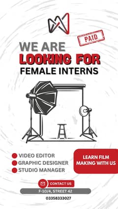 Internship at Production House