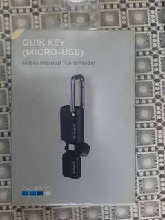 Quik key-Mobile micro SD Card reader 0