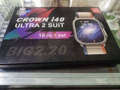 Crown i40 Ultra 2 Suit Smart Watch