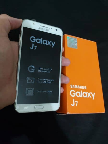 Samsung Galaxy J7 with Box 1