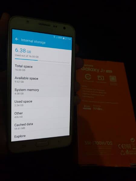 Samsung Galaxy J7 with Box 4