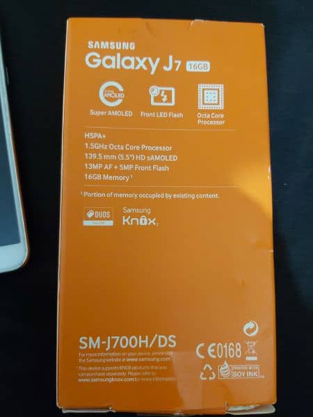 Samsung Galaxy J7 with Box 7