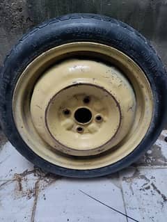 tyre with rim 0