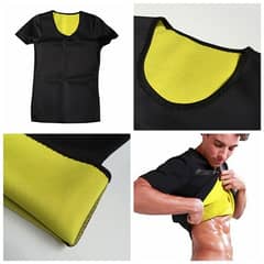 Yellow&Black Shirt Sweat For Men