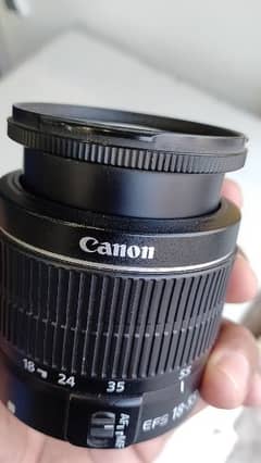 canon 18.55 with uv filter 0