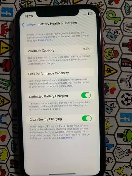 I phone 11 JV 64 Gb All ok Red colour  Health 93% 5