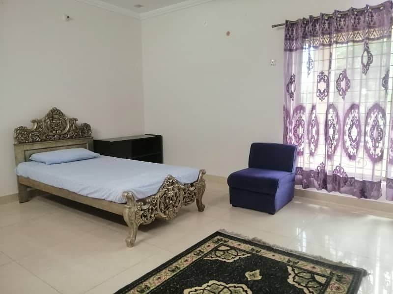 DHA PAHSE 1, 3 BEDS ONE KANAL FULLY FURNISHED UPPER PORTION FOR RENT 11