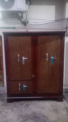 good condition brand new safe almari