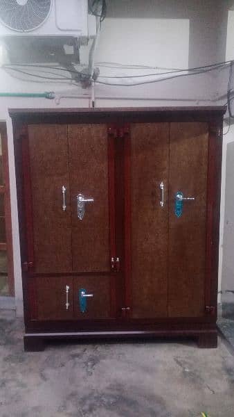 good condition brand new safe almari 0