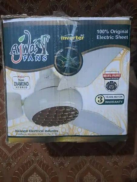 Ajwa Ac Dc fan 6 month used 4