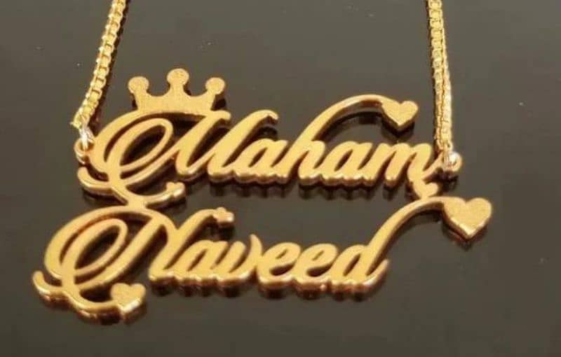 name  necklace 10